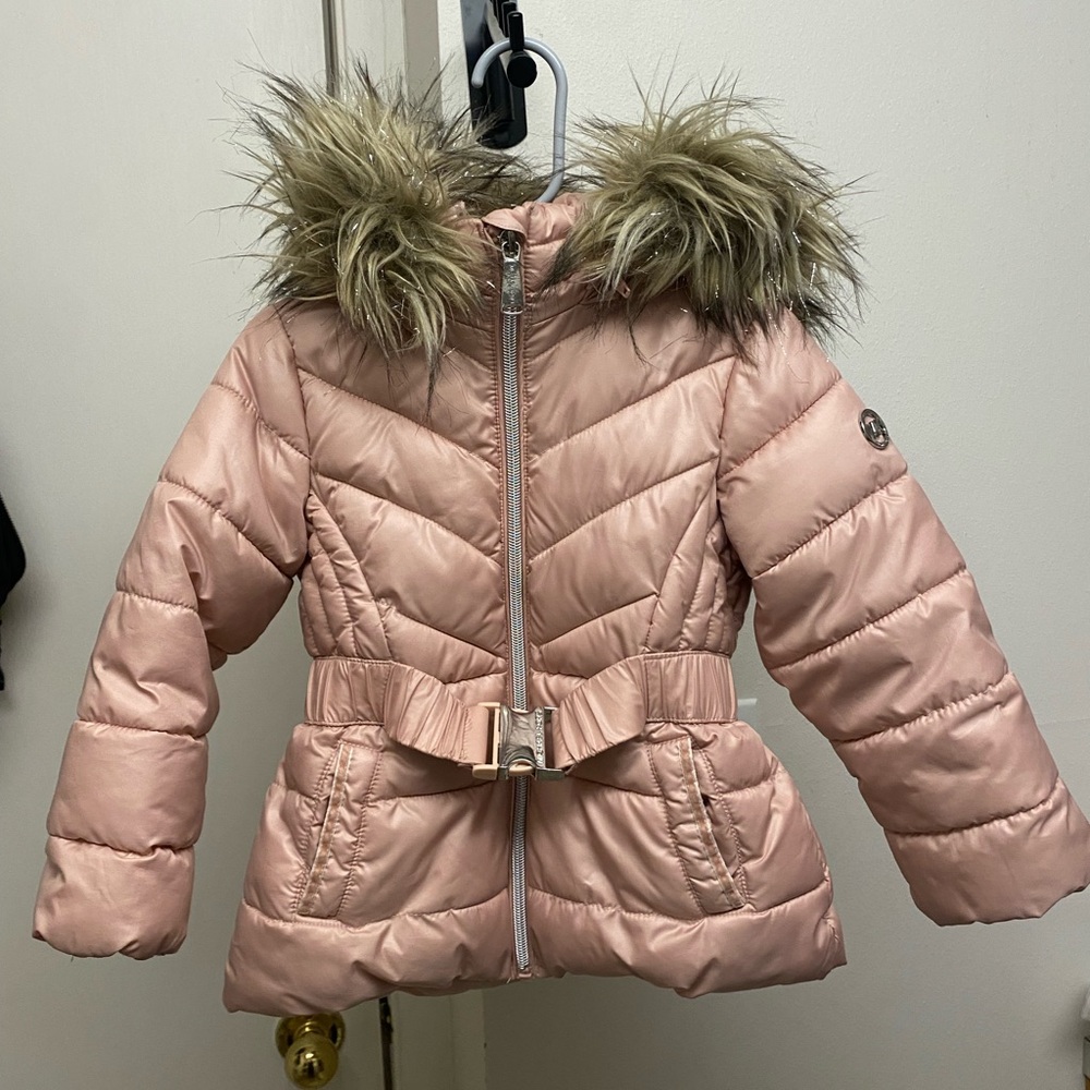 Kids Michael Kors Blush Pink Jacket
